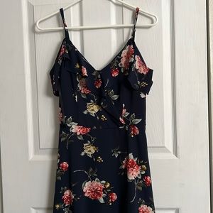 Floral off the shoulder dress